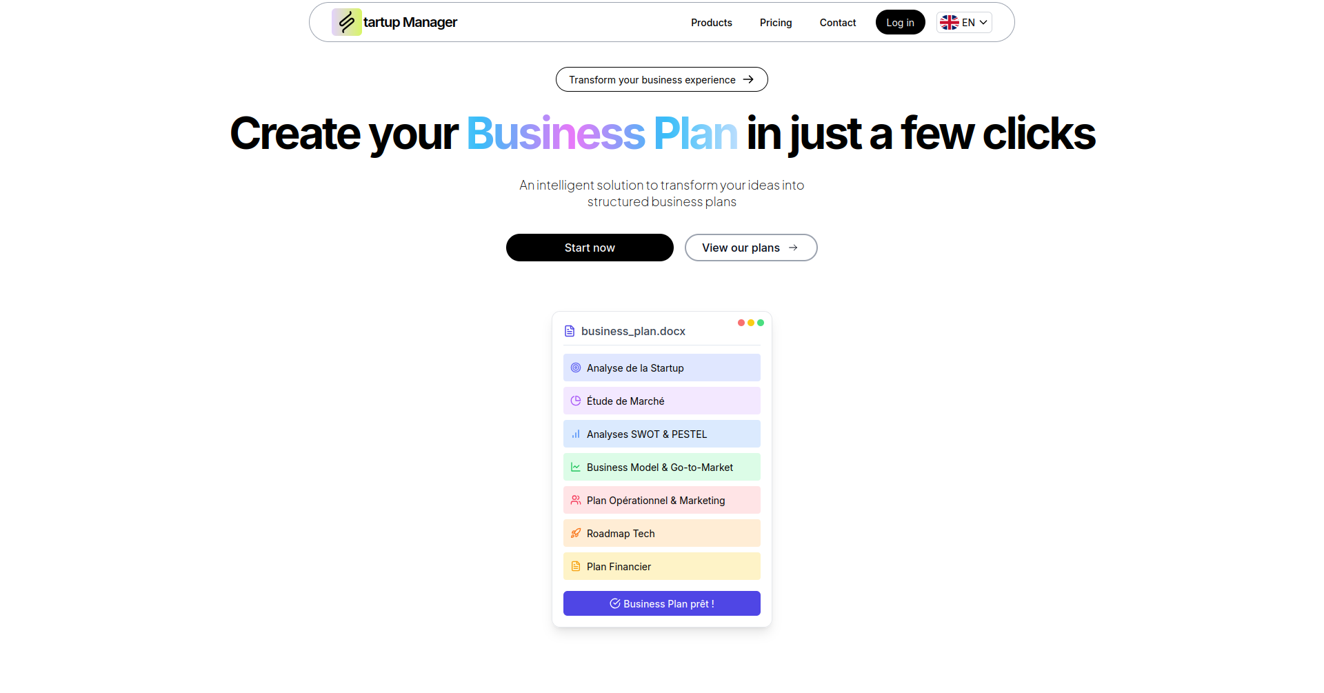 Startup Manager 🚀