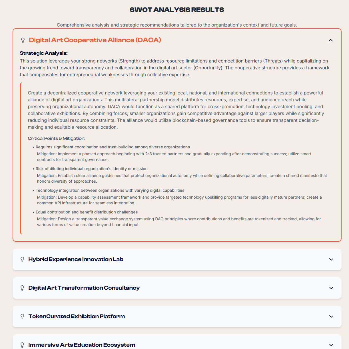 SWOT Analysis 📊